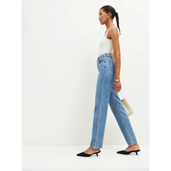 Reformation Wilda Kitten Mule - Picture 4 of 12